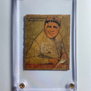 Babe Ruth - Baseballspieler - New York Yankees mlb - historische und legendäre Baseballspielerin - vielleicht der Größte, der je gelebt hat