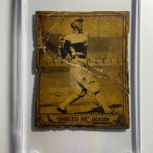 Shoeless Joe Jackson - baseball  card - White Sox player