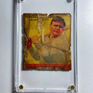 George Herman "Babe" Ruth (6 februari 1895 – 16 augustus 1948) was een professionele honkbalspeler. Hij begon zijn carrière als linkshandige werper