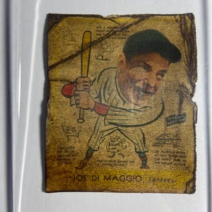 Joe DiMaggio - carta da baseball