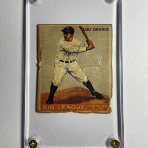Lou Gehrig - carta da baseball