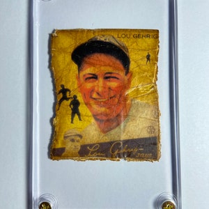 Lou Gehrig - Baseball Card