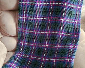 Plaid Blanket Scarf