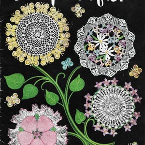 Vintage Doily Bouquet Crochet Patterns