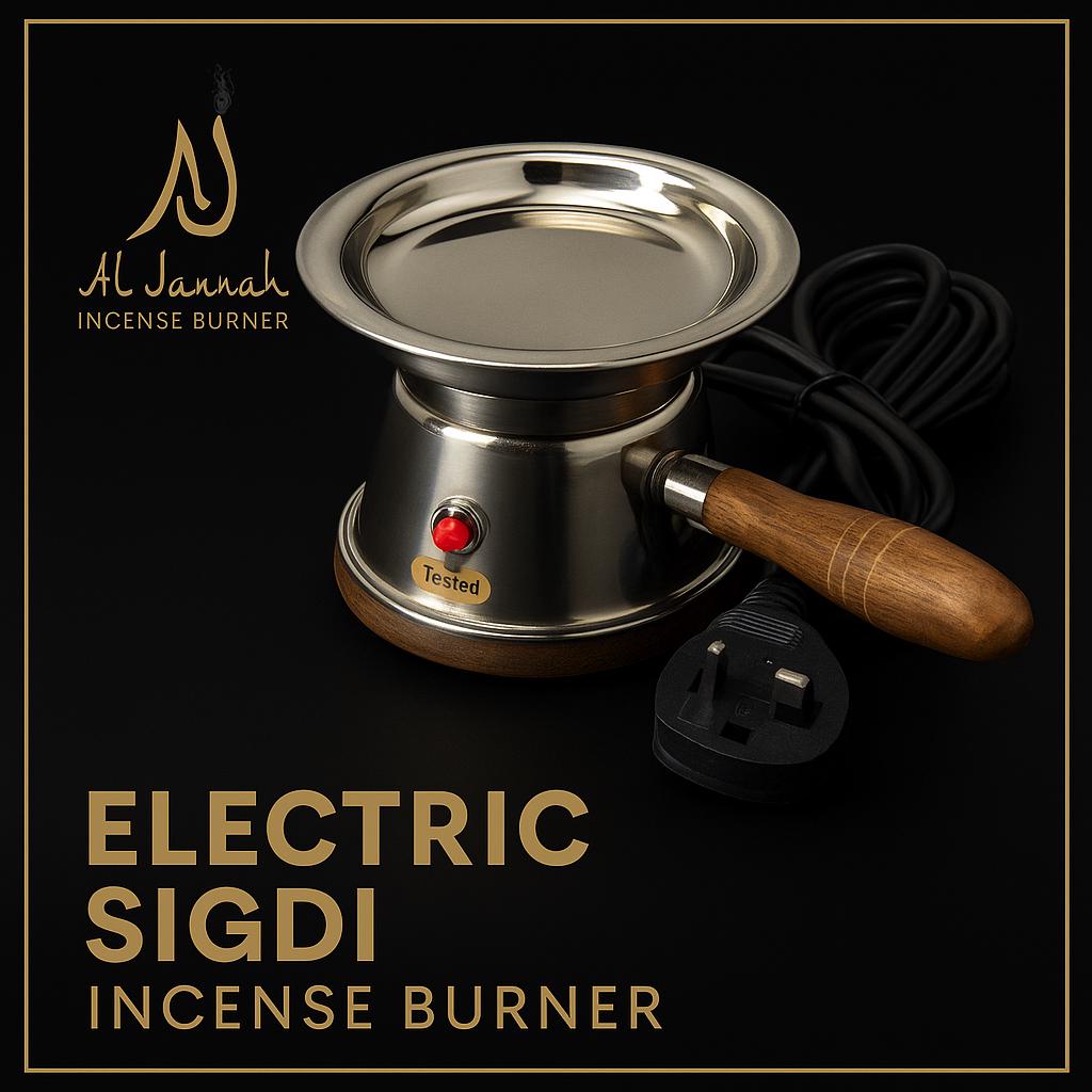 Incense Burner Electric SIGDI Premium Quality for Bakhoor/ Oud