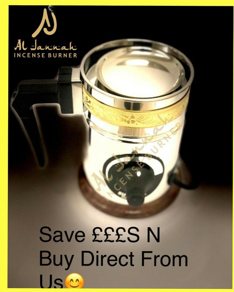 Electric Incense Burner With Automatic ON/OFF Thermostat Temperature