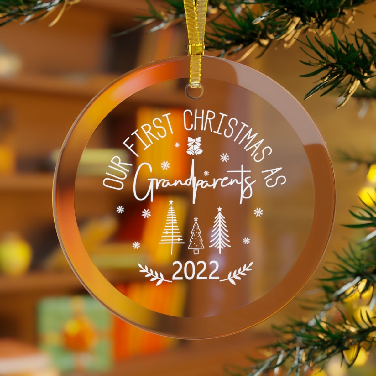 Discover 2022 Christmas Ornament, Grandparent Ornament