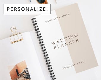 Personalisierter Hochzeitsplaner Geschenk, benutzerdefinierter Hochzeitsplaner Notizbuch, Geschenk für Mutter der Braut, bester Hochzeitsplaner Danke Geschenkidee