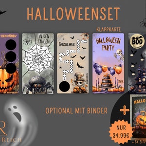 Halloweenbinder I Sparchallenges I Set I Halloween