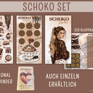 Schoko Set I Klappkarte l Schokolade l Umschlagmethode