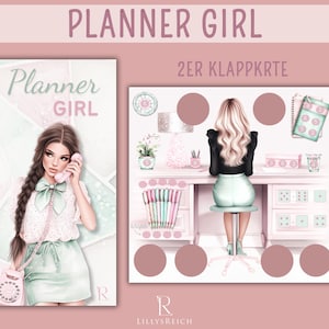 Sparchallenge I Planner Girl I Klappkarte l Pastell l Budgeting l Umschlagmethode