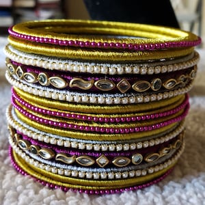 Silkthread bangles
