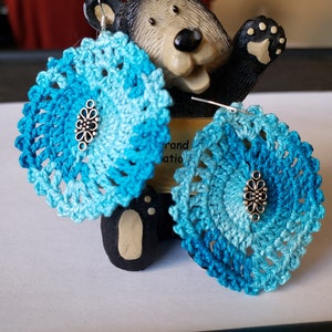 Crochet earrings