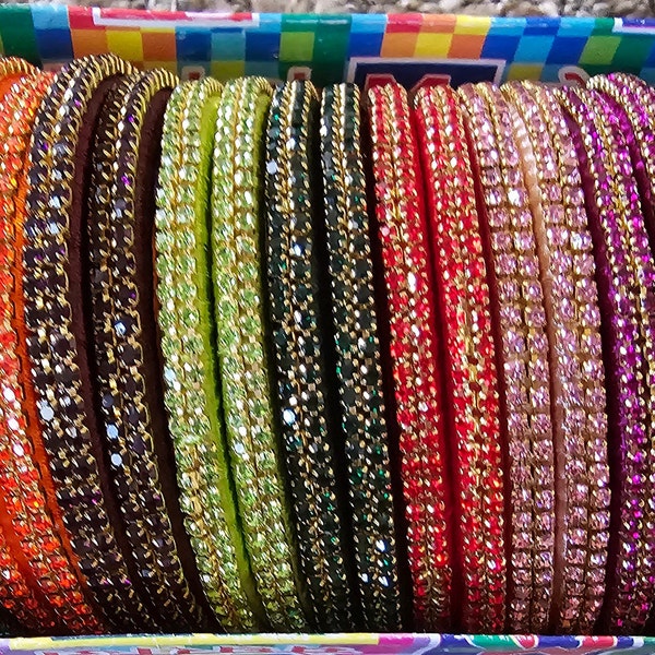 Silk thread bangles