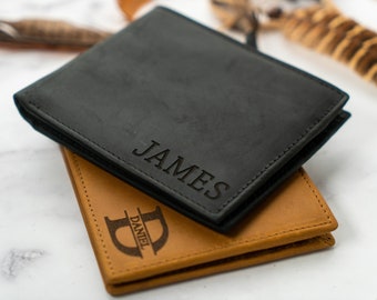 Best Christmas Gift ideas, Personalized Gift, Engraving Wallet, Custom Wallet, Wallet For Him, Gift For Him, Gift For Dad, Christmas Gift
