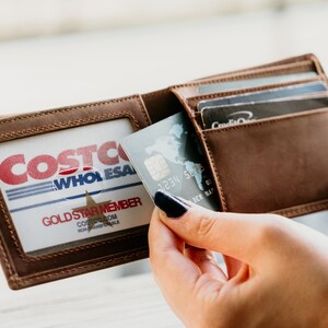 Regalo de Navidad personalizado, Billetera personalizada, Billetera personalizada para hombres, Billetera personalizada para hombres, Billetera de cuero, Billetera de cuero para hombres