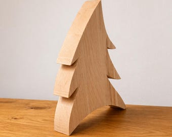 Weihnachtsbaum Deko Holz Baum Buche Moderner Weihnachtsbaum