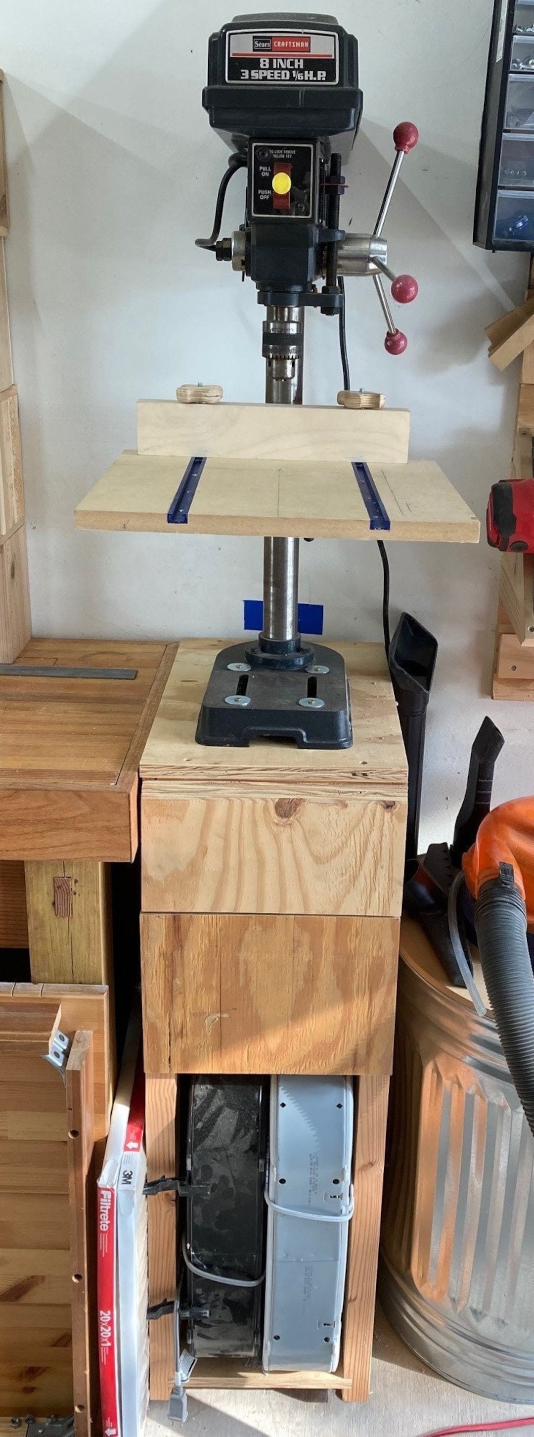 Drill Press Stand With Drawer Storage. Etsy