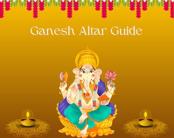 Lord Ganesha Altar Guide: Sacred Space & Mantras (Digital Download)