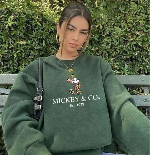 Disney Sweatshirt Mickey Co Sweatshirt Disney Shirts Unisex Sweatshirt Oversized Crewneck Sweatshirt Disney Sweatshirts Etsy