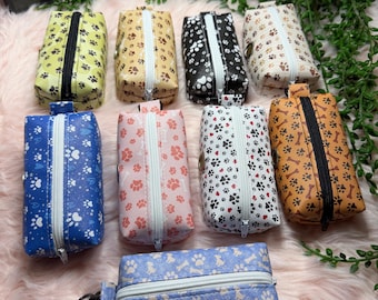 Paw Print Dog Waste Bag Holders