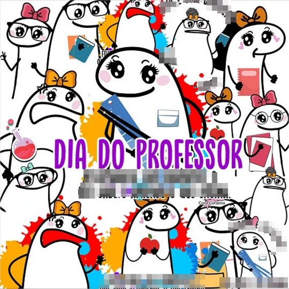 Flork Día Del Maestro Digital Set Clipart Images Flork PNG Etsy