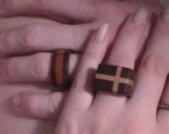 Handmade Wooden Rings