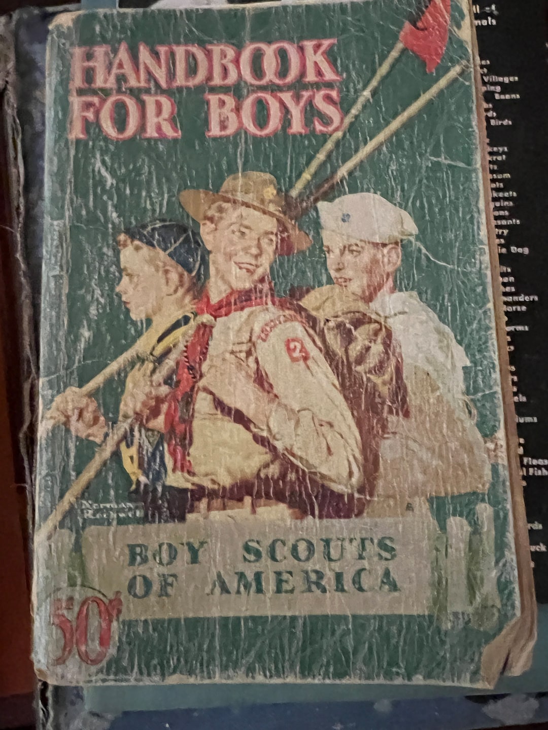 Vintage Boy Scout Handbook Handbook for Boys Paperback Good Etsy