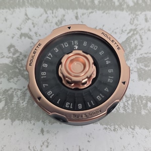 Roulette Kasinospel Fidget Spinner Leksak - Tungmetall Mekanisk Roulette Spinner - roulettehjul
