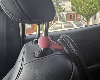 Set di 2 ganci per poggiatesta / poggiatesta / gancio per poggiatesta / gancio per borsa / gancio per borsa / accessorio per auto / auto / organizer per auto / regalo per auto