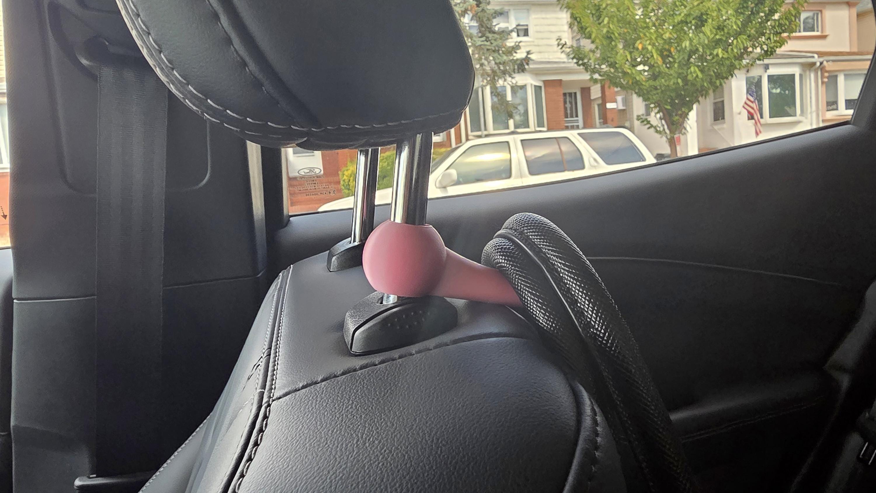 Jeu de 2 crochets pour appuie-tête | Appuie-tête | Crochet pour appui-tête | Porte-monnaie | Crochet pour sac à main | Accessoire de voiture | Voiture