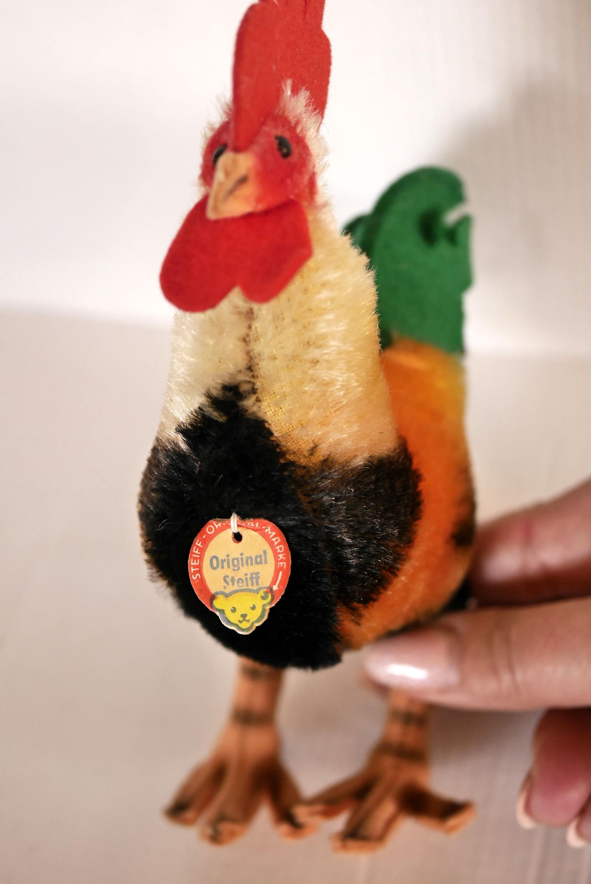 Animal steiff avec bouton et étiquette - France