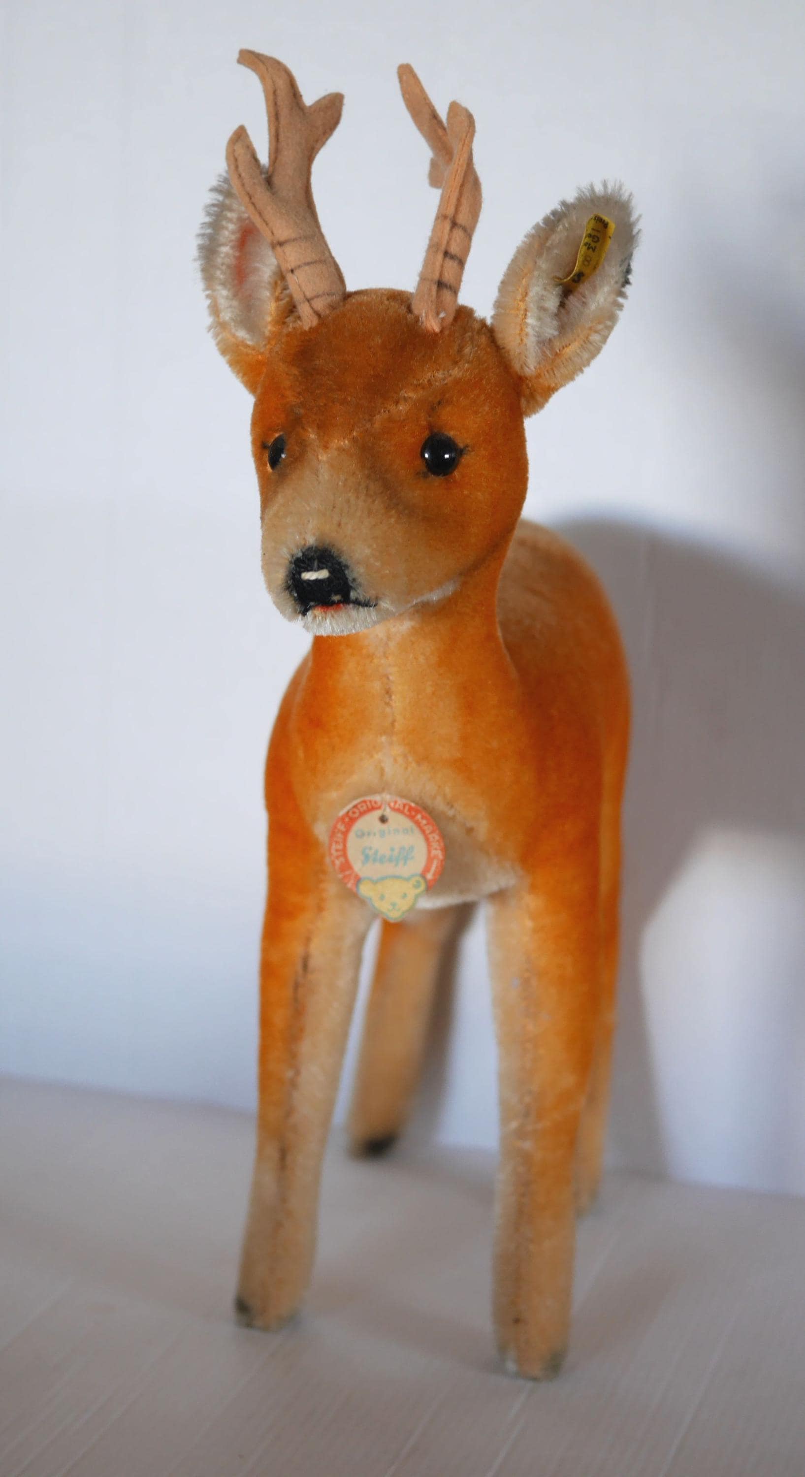 60's Plush Deer - Etsy