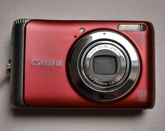 Canon PowerShot A 3100 IS, 12,1 MP, appareil photo numérique et ensemble d'accessoires, emballage d'origine, testé