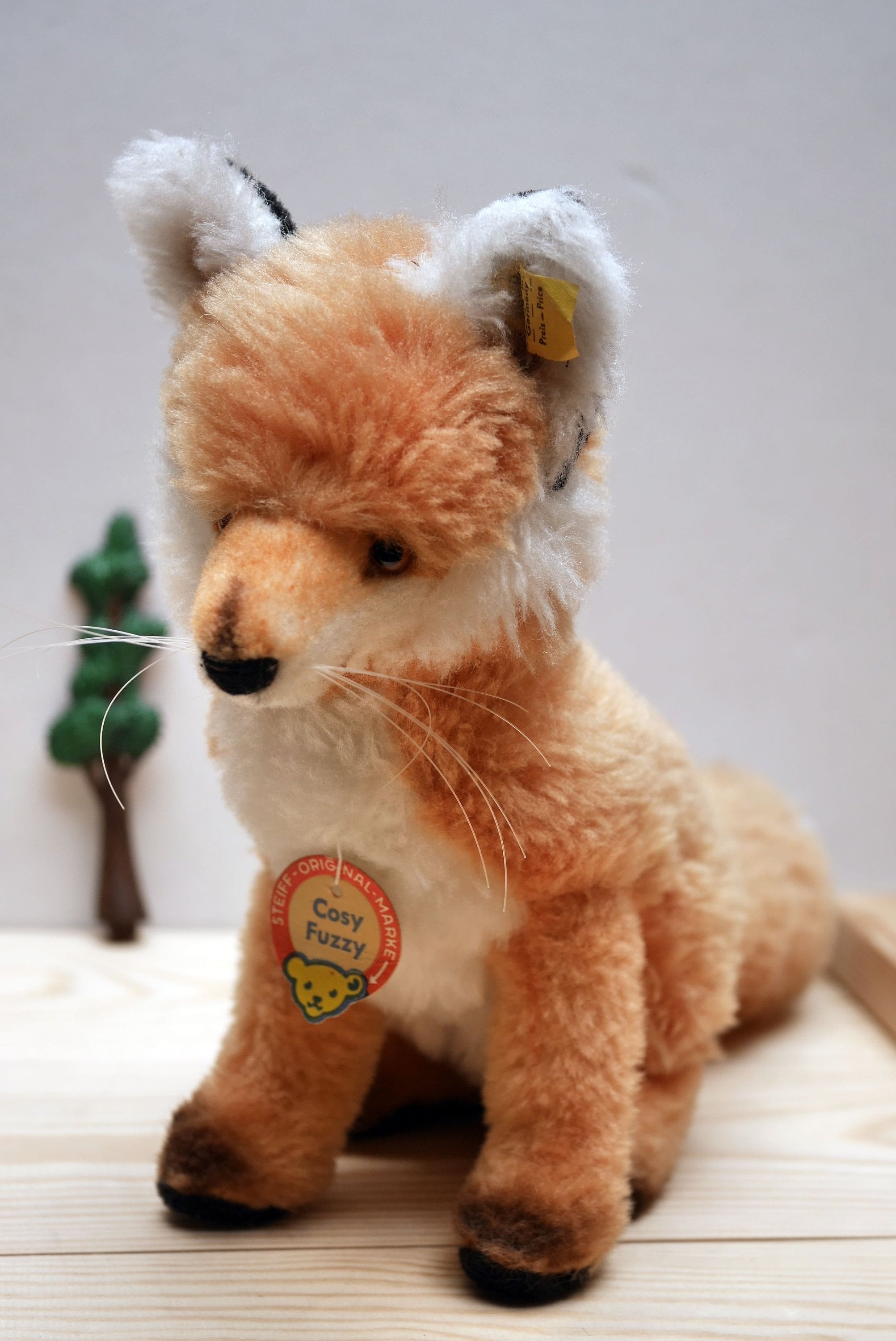 ビンテージ シュタイフ きつね XORRY 小さいサイズ steiff きつね