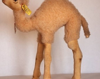 Steiff - シュタイフ★Dromedary 24cm★ヒトコブラクダ/駱駝/Camel Lot - LIFE SIZE STEIFF BABY DROMEDARY CAMEL