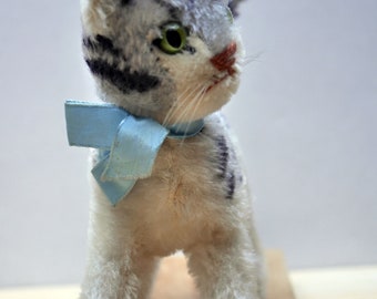 ビンテージ　シュタイフ　Lizzy　キャット　猫 Steiff Cat 