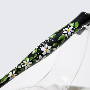 Oblique Dip Pen Nib Holder for Pointed Pen/Copperplate Calligraphy & Lettering Hand Painted  - nib included