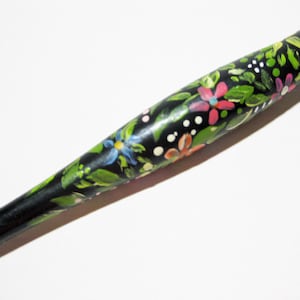 Hand Painted Oblique Dip Pen Nib Holder for Pointed Pen/Copperplate Calligraphy & Lettering - nib included