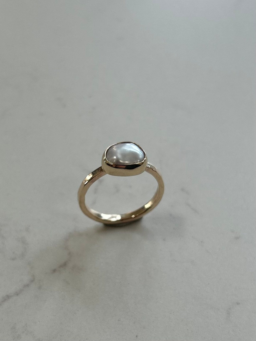 Golden Cloud Ring - Etsy