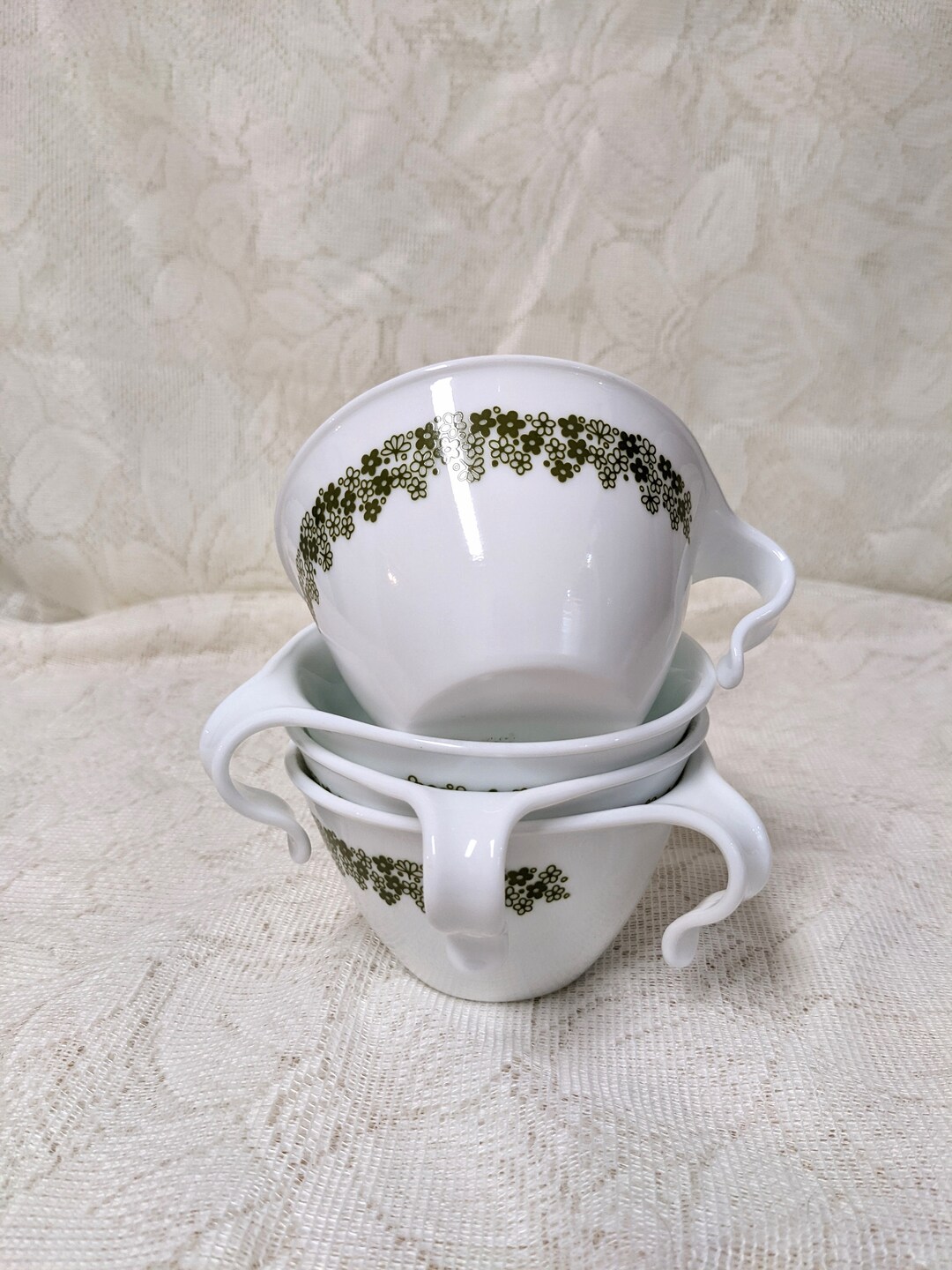 Corelle Hook Cups4 Spring Blossom Pattern Etsy