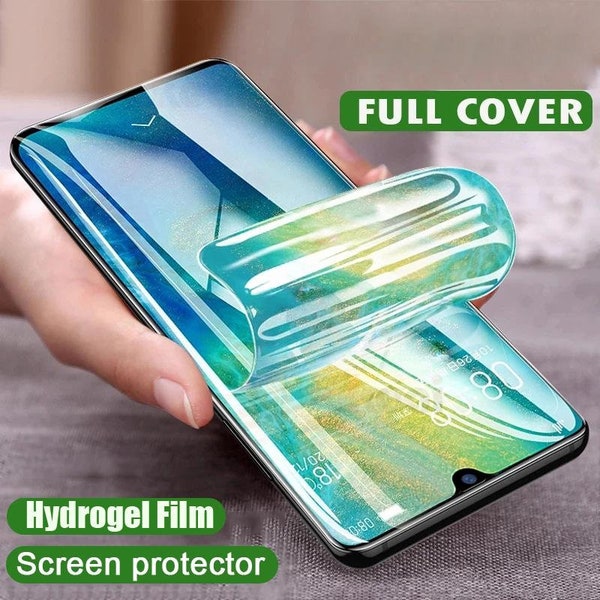 UNIVERSEL Protection Écran Film hydrogel toutes marques (Apple, Samsung, Xiaomi, Huawei, Oppo, Redmi...) LIVRAISON GRATUITE