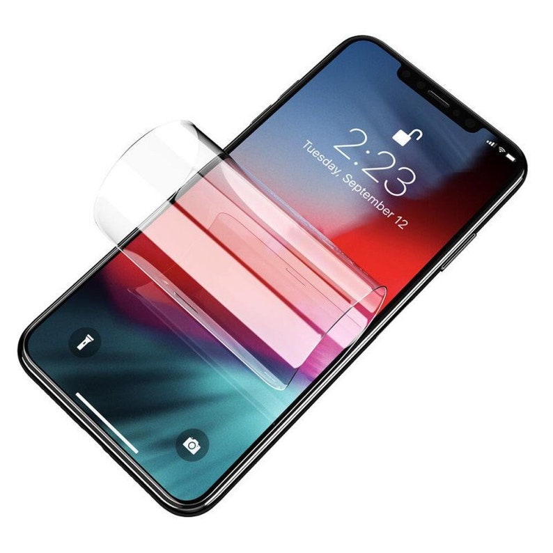 UNIVERSEL Protection Écran Film hydrogel toutes marques Apple, Samsung, Xiaomi, Huawei, Oppo, Redmi... LIVRAISON GRATUITE image 3