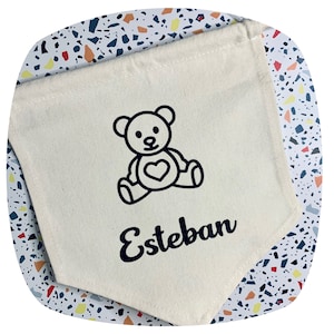Gagliardetto personalizzato per la cameretta del bambino o del neonato - tema orsetto - Teddy Bear