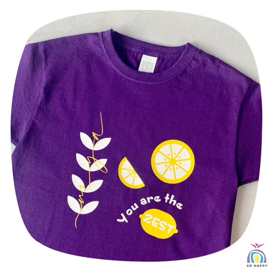 Personalized lemon T-shirt With Your Child's - Etsy