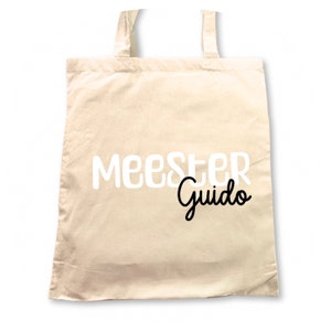 Bolsa de tela personalizada – Regalo de fin de curso – Gracias Maestro, Maestro, ATSEM, Maestro de escuela