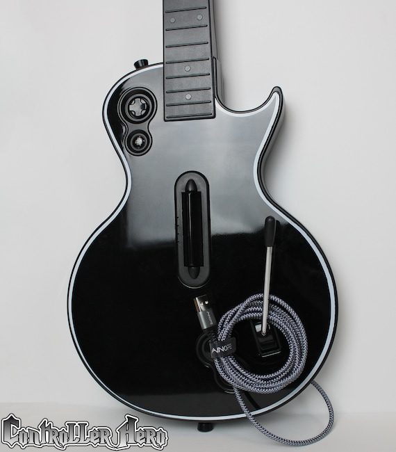 Modded Guitar Hero Controller Les Paul With Mech Frets Etsy