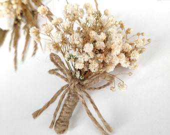 Dried Flower Boutonniere, Wildflower Boutonniere, Rustic Boutonniere, Boho Boutonniere,  Groom Pin, Boho Boutonniere,Groom Boutonniere