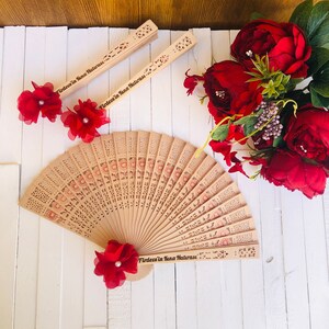 Bulk Personalized Wedding Fans, Wedding Favors, For Guests Custom Hand Fan, Bridal Shower Favors, Summer Wedding, Rustic Favors, Gift Fan