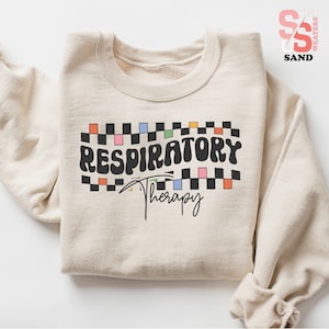 a white sweatshirt with the words respiratory on it